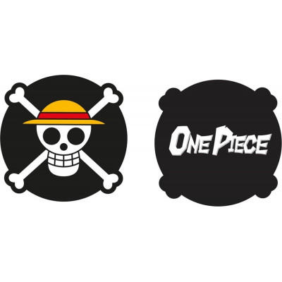 One Piece - Coussin décoratif en Velboa Drapeau du Chapeau de Paille 33cm