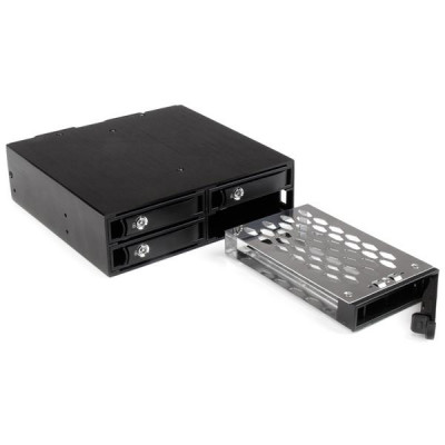 StarTech.com SATSASBP425 drive bay panel 13.3 cm (5.25") Storage drive tray Black