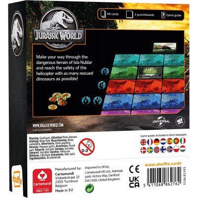 Shuffle - Jurassic World - Escape The Island - Card Game