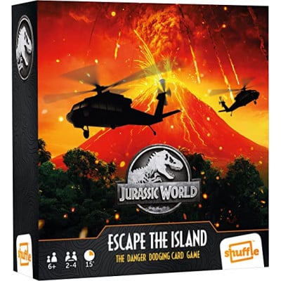 Shuffle - Jurassic World - Escape The Island - Jeu de Cartes