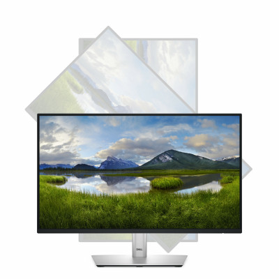 DELL P Series P2225H computer monitor 54,6 cm (21.5") 1920 x 1080 Pixels Full HD LCD Zwart, Zilver