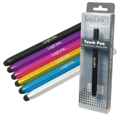 LOGILINK BLACK TOUCH PEN FOR IPOD TOUCH, IPHONE, IPAD
