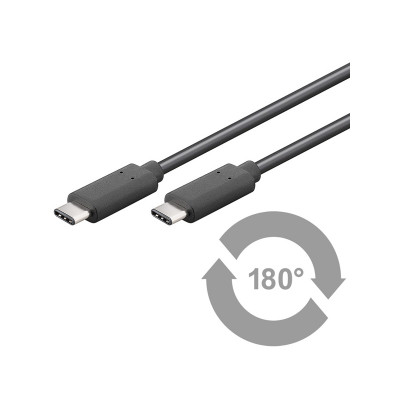 USB 3.1/C TO USB 3.1/C - 0,5M CABLE
