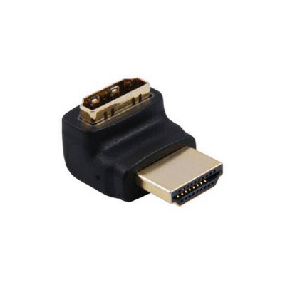 TECHLY ADAPTER HDMI M/F ANGLED 90