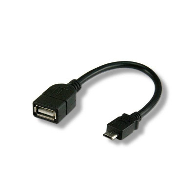 TECHLY USB2.0 OTG A F/MICRO B M CABLE 0.2M
