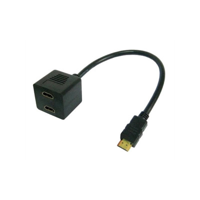 TECHLY HDMI M/2XHDMI F CABLE 30CM