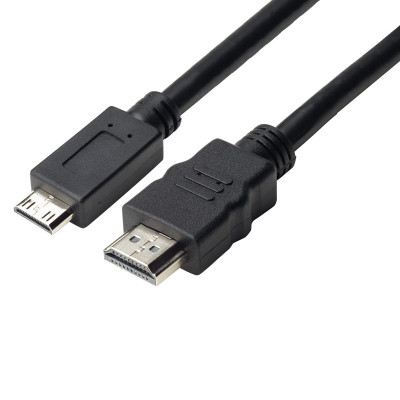 TECHLY HDMI CABLE MINI C MALE TO TYPE A MALE - 1,8M