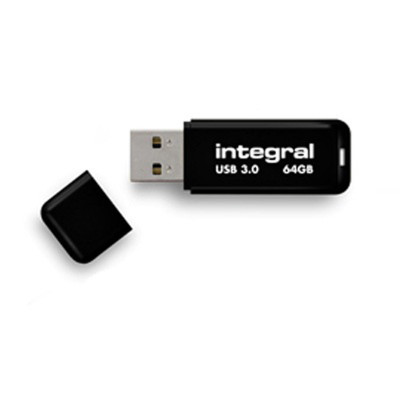 INTEGRAL BLACK USB 3.0 FLASH DRIVE 128GB