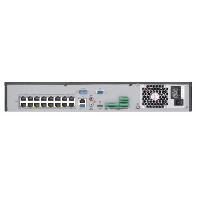 NVR 16 CH 4K - 12MP - 4HDD 6TB - ALARM 16IN/4OUT - 16 POE