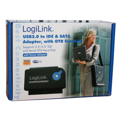 LOGILINK USB 2.0 TO IDE & SATA ADAPTER CABLE
