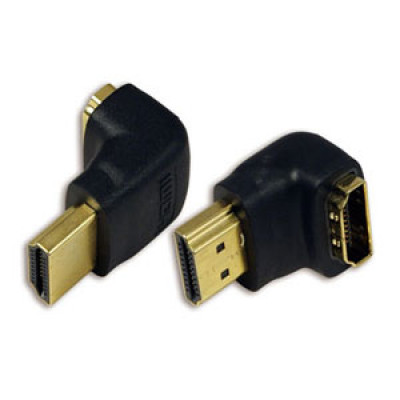 LOGILINK HDMI ADAPTER SMALL SIZE AM TO AF IN 90 DEGREE