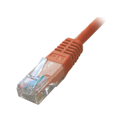 PATCH CABLE U/UTP 0.3M - CAT5E - RED