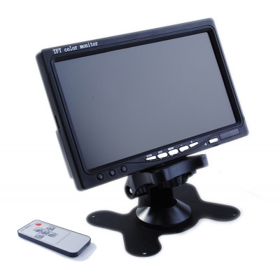 OEM 7'' TFT MONITOR + DC ADAPTOR + CABLES