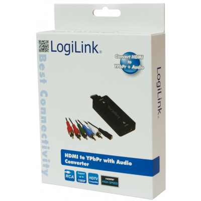 LOGILINK HDMI TO YPBPR WITH AUDIO CONVERTER