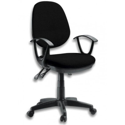DELUXE OFFICE CHAIR BLACK