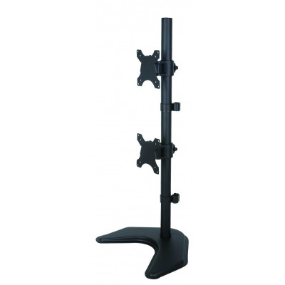 DESK STAND FOR 2 MONITOR 13"-27" WITH BASE