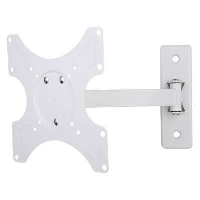 ONE WAY LED/LCD WALL MOUNT - WHITE