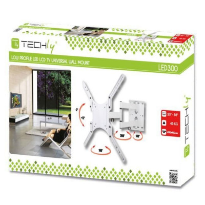 FOUR WAY LED/LCD WALL MOUNT 23-55" 45KG WHITE