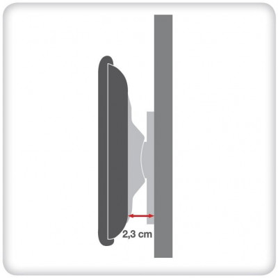 SLIM LED/LCD WALL MOUNT 23-55" 50KG - 23MM FROM WALL