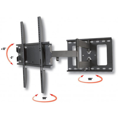 SLIM LED/LCD WALL MOUNT 32-55" 50KG - 63MM FROM WALL