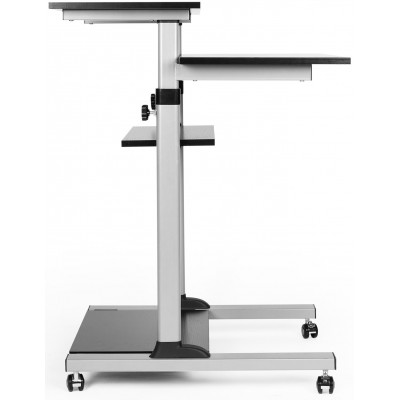 TECHLY COMPACT HEIGHT-ADJUSTABLE MOBILE DESK