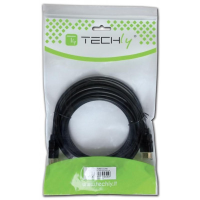 TECHLY HDMI CABLE TYPE A MALE TO TYPE A MALE - 5M