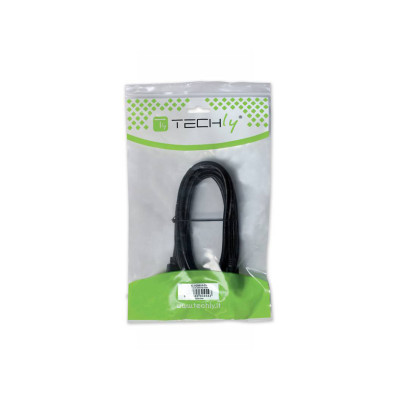 TECHLY HDMI CABLE ETHERNET M/M 0.5M BLACK V1.4a
