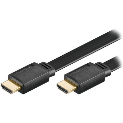 TECHLY HDMI FLAT CABLE TYPE A MALE TO TYPE A MALE - 10M