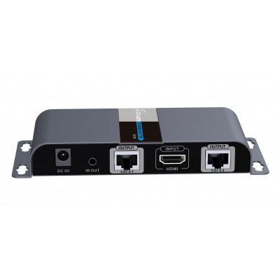 TECHLY 1080P HDMI EXTENDER OVER CAT6 2-PORT SPLIT - UP TO 50