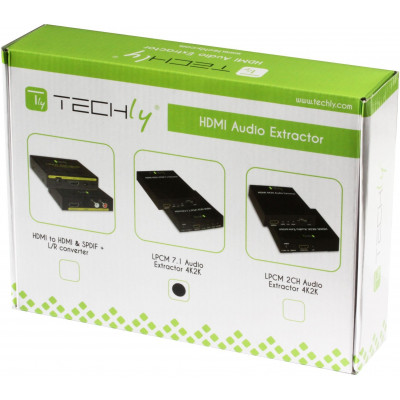 TECHLY AUDIO EXTRACTOR 7.1 LPCM HDMI 4K UHD 3D