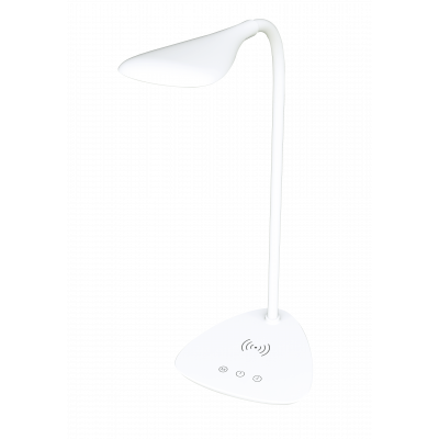 2de keus - Nieuwstaat: TECHLY LED DESK LAMP WITH WIRELESS CHARGER