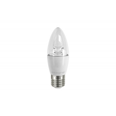 CANDLE 5.9W (40W) 2700K 470LM E27 NON-DIMMABLE CLEAR LAMP