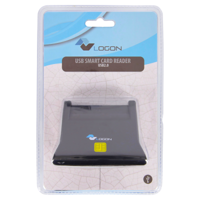 LOGON USB 2.0 EID/SMART CARD READER STANDING LCR007