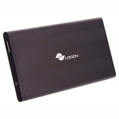 LOGON 2.5'' EXTERNAL ENCLOSURE USB 2.0 FOR 2.5'' SATA HDD