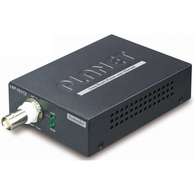 PLANET 1-PORT 10/100 TP POE OVER COAX EXTENDER - UP TO 1KM