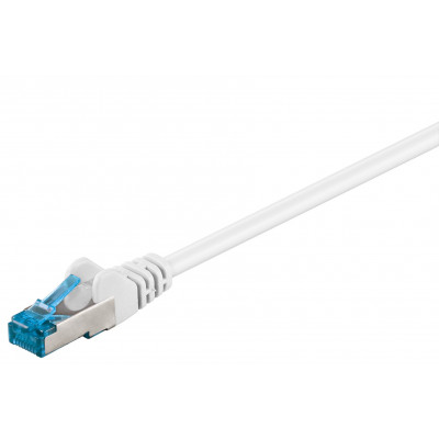 PATCH CABLE SFTP/AWG26/LSOH 15M - CAT6A 500Mhz - WHITE
