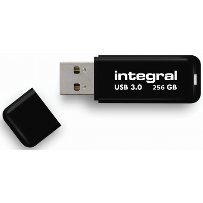 INTEGRAL BLACK USB 3.0 FLASH DRIVE 256GB