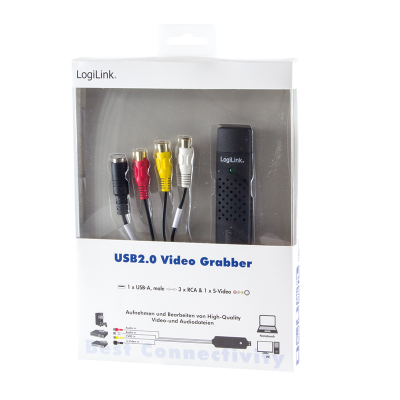 LOGILINK VIDEO GRABBER USB 2.0 WITH AUDIO